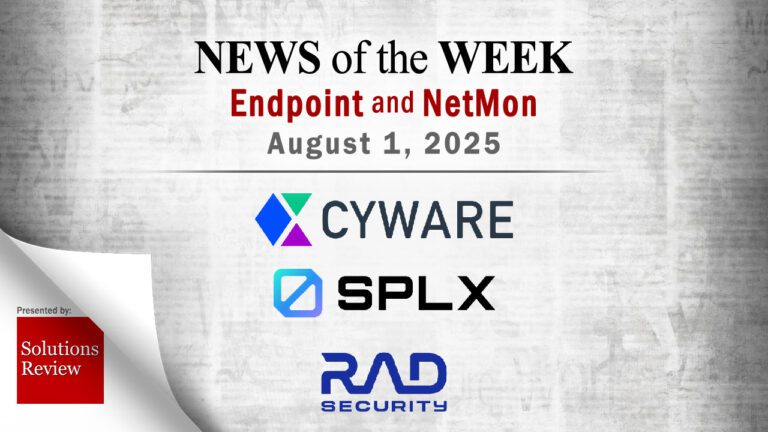 Endpoint Security and Network Monitoring News for the Week of August 1st