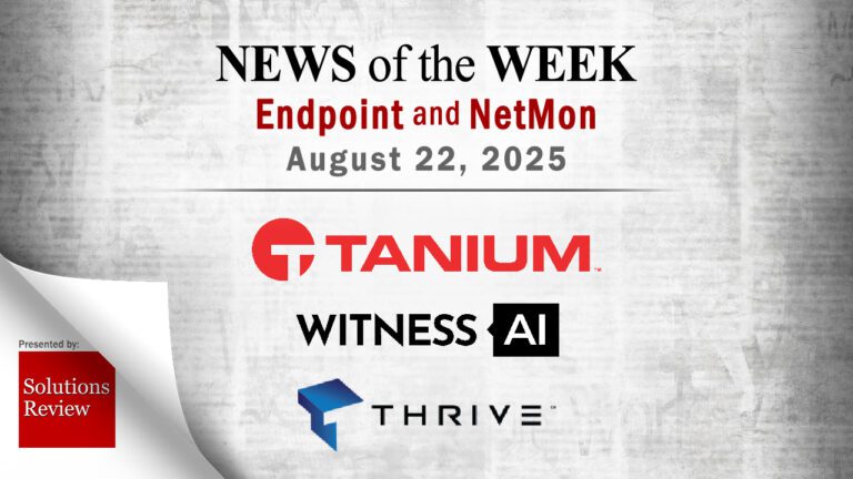 Endpoint Security and Network Monitoring News for the Week of August 22nd