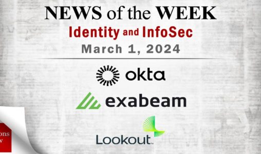 Identity Management and Information Security News for the Week of March 1