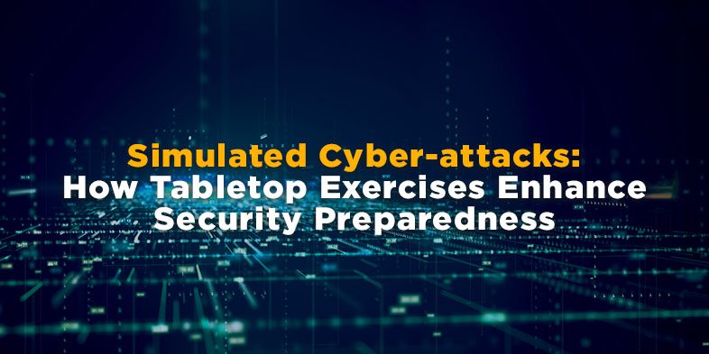 Simulated cyber-attacks