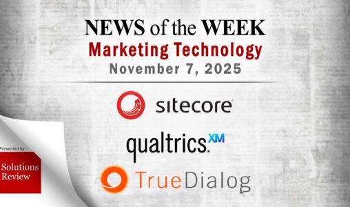 Top MarTech News From the Week of November 7th