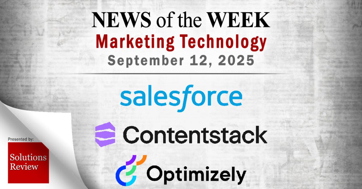 Top MarTech News From the Week of September 12th