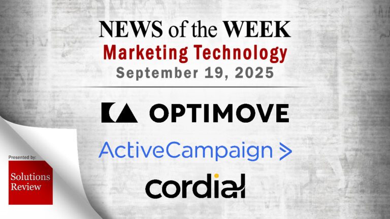 Top MarTech News From the Week of September 19th